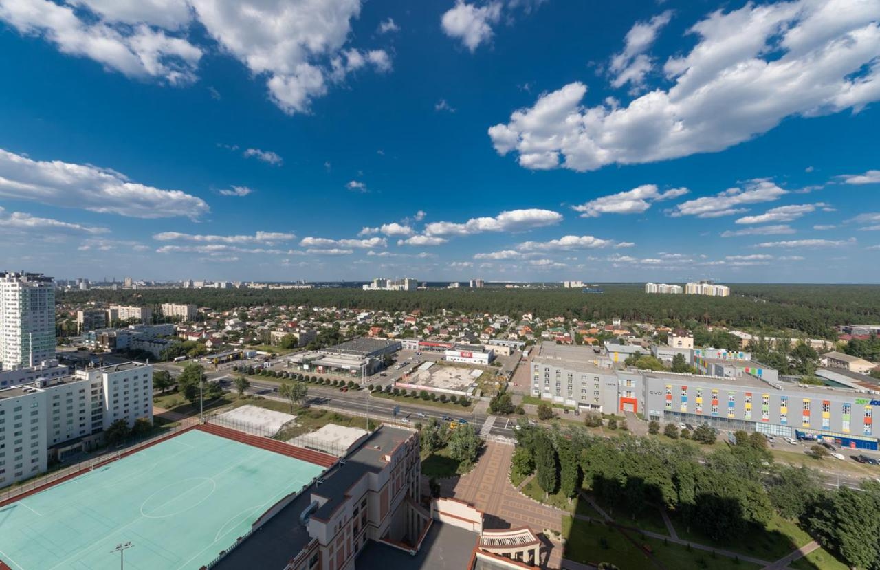 Люкс На Бориспільській Жк Олімпік Парк, Генератор На Будинку Kiev Exterior foto