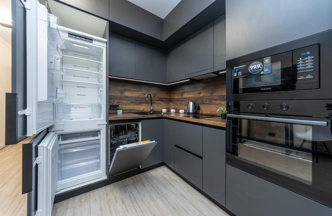 Люкс На Бориспільській Жк Олімпік Парк, Генератор На Будинку Kiev Exterior foto